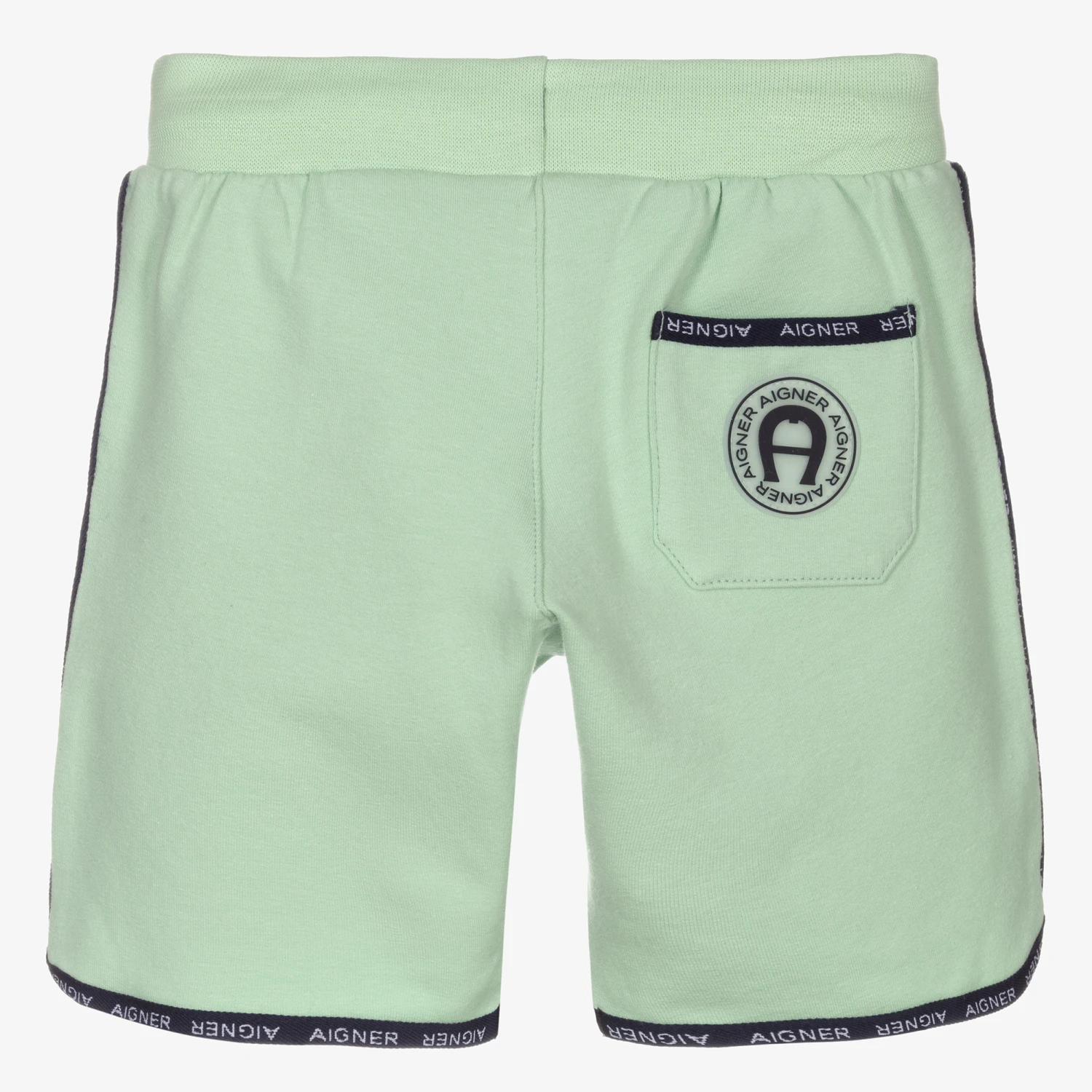 AIGNER Boys Green Cotton Shorts 3 AIGNER Boys Green Cotton Shorts - Image 3