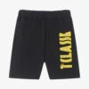 Alviero Martini Boys Blue Cotton Logo Shorts