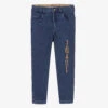 Alviero Martini Boys Blue Denim Jersey Jeans