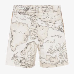 Alviero Martini Boys Ivory Cotton Geo Map Shorts -The Little Outfit Sales Store alviero martini boys ivory cotton geo map shorts 493703 d0f7d1d1b3f7793911f73b1e3f6aa52d9b0af03d