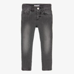 Alviero Martini Boys Washed Black Denim Jeans
