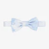 Alviero Martini Boys White Geo Map Bow Tie