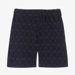 Alviero Martini Navy Blue Monogram & Geo Cotton Shorts 5 Alviero Martini Navy Blue Monogram & Geo Cotton Shorts -The Little Outfit Sales Store alviero martini navy blue monogram geo cotton shorts 494670 75e82ba13fc2be84d74de9c76c7f995129be9e91