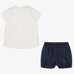 Artesanía Granlei Boys Blue Cotton Shorts Set -The Little Outfit Sales Store artesania granlei boys blue cotton shorts set 497003 7919f259479ed1c88f089de070d7c2626999d268