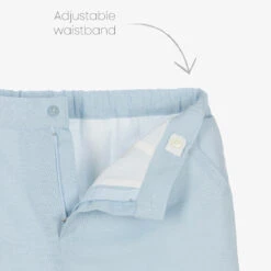 Artesanía Granlei Boys Ivory & Blue Linen Short Set 13 Artesanía Granlei Boys Ivory & Blue Linen Short Set -The Little Outfit Sales Store artesania granlei boys ivory blue linen short set 496952 f72c8d1d68333e587f592f57800a8d21ff2d5a49