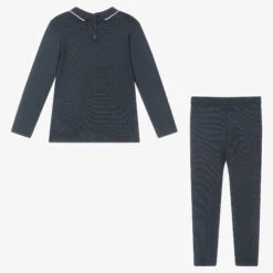 Artesanía Granlei Boys Navy Blue Knitted Trouser Set -The Little Outfit Sales Store artesania granlei boys navy blue knitted trouser set 497057 2ba249adc069f9cccb086835f643896f7fb7964c