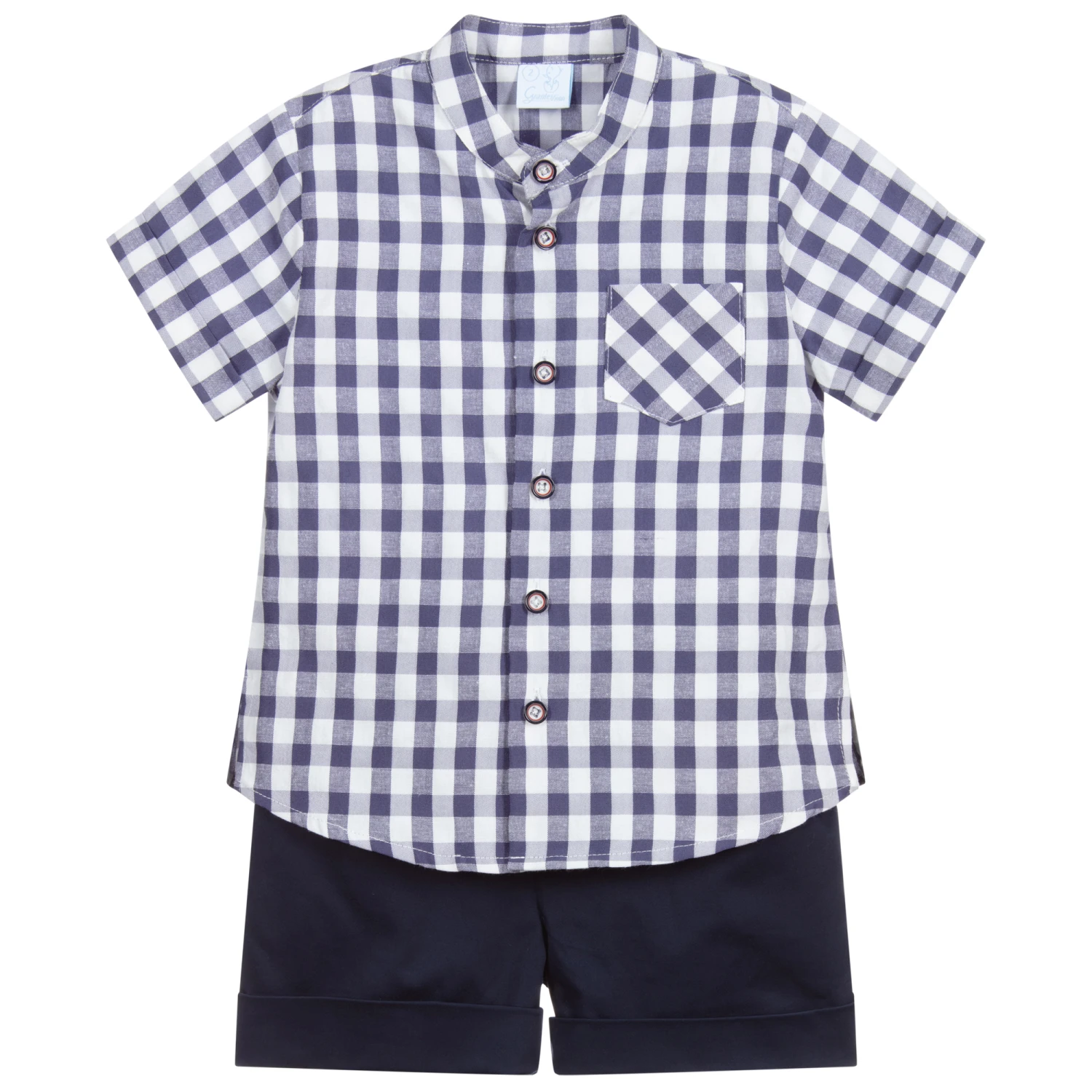 Artesanía Granlei Navy Blue Shorts Set 1 Artesanía Granlei Navy Blue Shorts Set