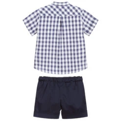 Artesanía Granlei Navy Blue Shorts Set 8 Artesanía Granlei Navy Blue Shorts Set -The Little Outfit Sales Store artesania granlei navy blue shorts set 374459 891e73ce0d42aa0a0ed109c46d56365f7f6b8f07