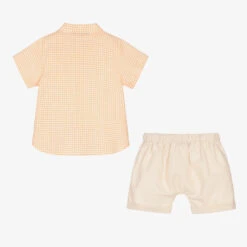 Babidu Boys Orange & Beige Cotton Short Set 7 Babidu Boys Orange & Beige Cotton Short Set -The Little Outfit Sales Store babidu boys orange beige cotton short set 514498 f13eefb0434ea907ba99331d878706e30f35c4df