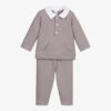 Babidu Grey Jersey Trouser Set
