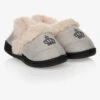 Beau KiD Boys Grey Slippers