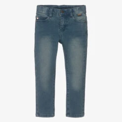 Boboli Boys Blue Cotton Denim Jeans