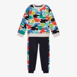Boboli Boys Multi Print Tracksuit