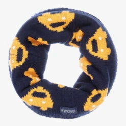 Boboli Boys Navy Blue Knitted Snood