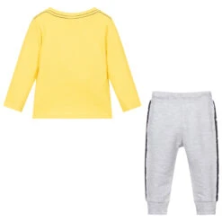 Boboli Boys Yellow & Grey Trouser Set -The Little Outfit Sales Store boboli boys yellow grey trouser set 376953 061d7f9b83b395c25945b7e3b2084d0126d9cf32