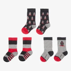 Boboli Grey Cotton Socks (3 Pack) 5 Boboli Grey Cotton Socks (3 Pack) -The Little Outfit Sales Store boboli grey cotton socks 3 pack 397832 3623697a41b441a9b032e67d804414e8d129180a