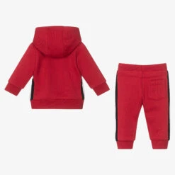 BOSS Boys Red Logo Hooded Tracksuit -The Little Outfit Sales Store boss boys red logo hooded tracksuit 467912 6926ea2fe013bb8f8bb809afaaa86ed0389899b2