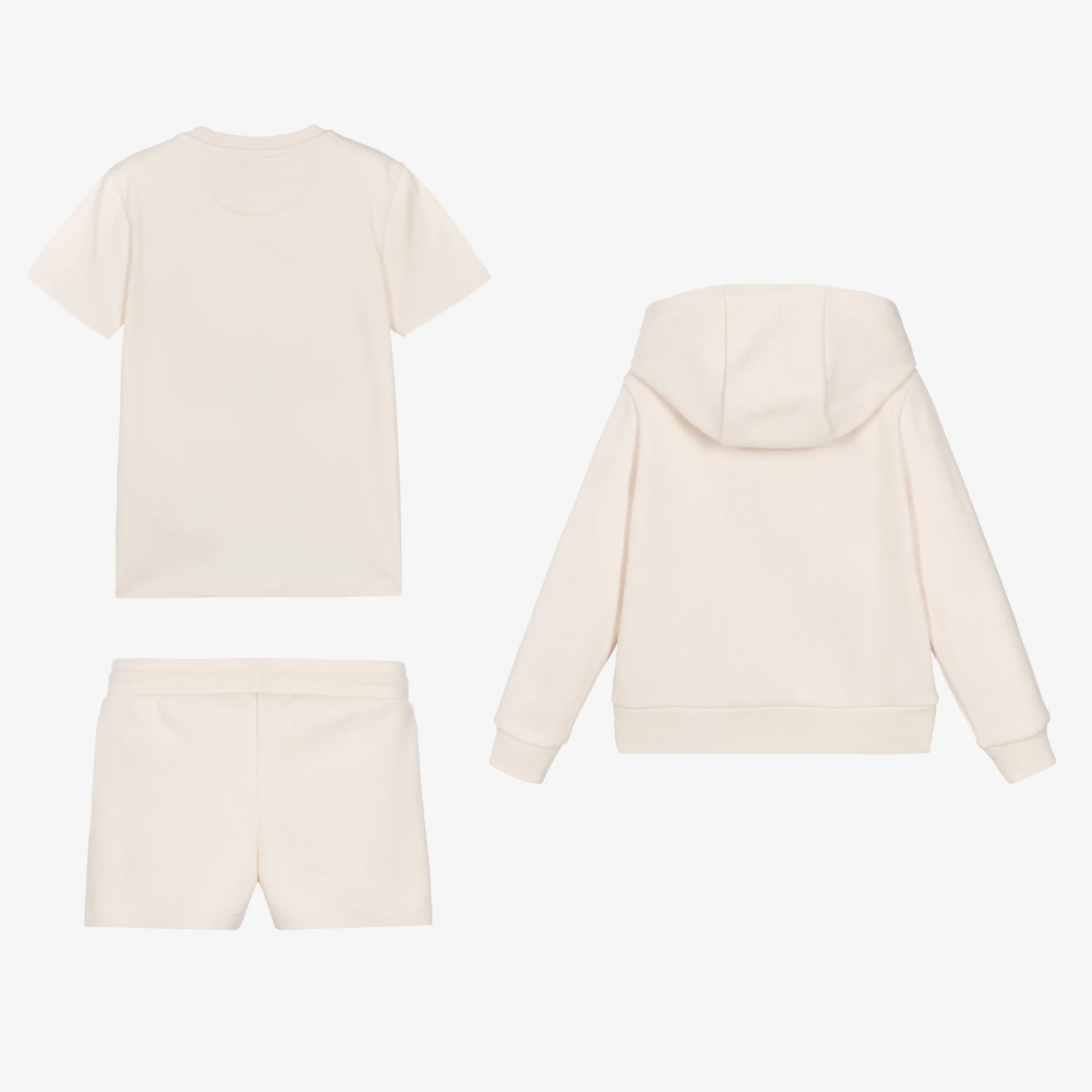 Calvin Klein Jeans Beige Cotton Jersey Shorts Set 3 Calvin Klein Jeans Beige Cotton Jersey Shorts Set - Image 3