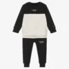 Calvin Klein Jeans Black & Ivory Logo Tracksuit