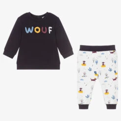 Carrement Beau Carrément Beau Boys Blue & White Tracksuit -The Little Outfit Sales Store carrement beau boys blue white tracksuit 468953 8e2bef81afefde5353c05af435ff562d99453f51