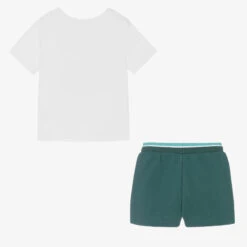Carrement Beau Carrément Beau Boys Green & White Jungle Print Shorts Set -The Little Outfit Sales Store carrement beau boys green white jungle print shorts set 501230 c8d6f0c7c5b5cc4eb1fab669fb11c7cb1cc2f196