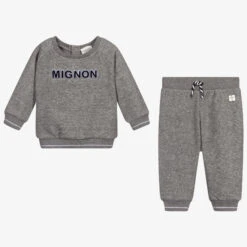 Carrement Beau Carrément Beau Boys Grey Fleecy Tracksuit -The Little Outfit Sales Store carrement beau boys grey fleecy tracksuit 406806 6d01aa43daa8a4b8cf588042e0581aa43e002ddb