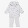 Carrement Beau Carrément Beau Grey Organic Cotton Tracksuit