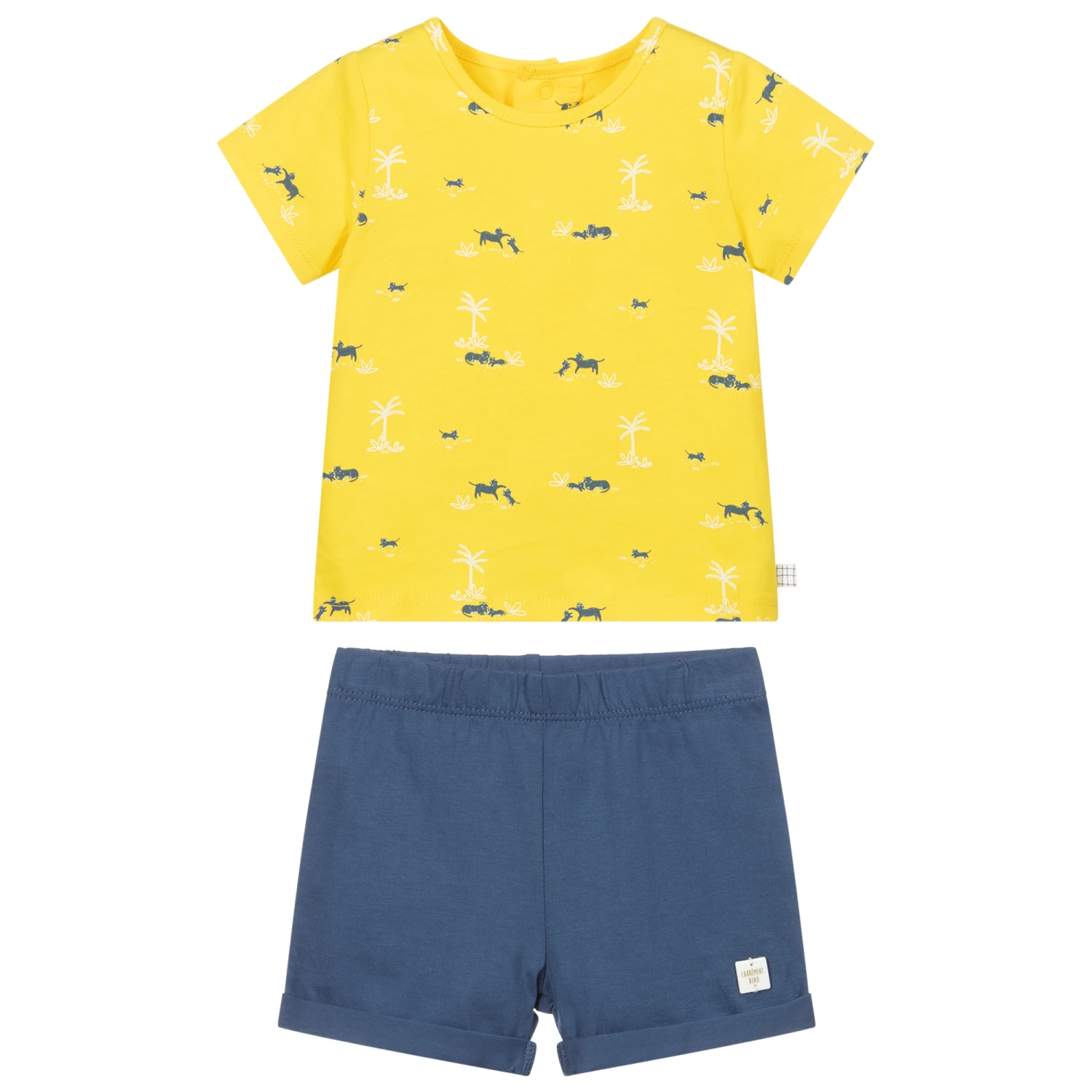 Carrement Beau Carrément Beau Organic Cotton Shorts Set 2 Carrement Beau Carrément Beau Organic Cotton Shorts Set - Image 2