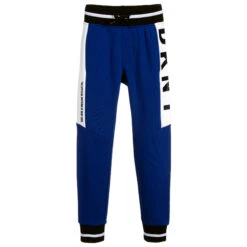 DKNY Blue & White Logo Joggers