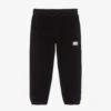 Dolce & Gabbana Boys Black Terry Cotton Joggers