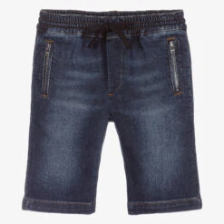 Dolce & Gabbana Boys Blue Denim Shorts