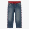 Dolce & Gabbana Boys Blue DG Logo Jogger Jeans
