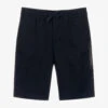 Dolce & Gabbana Boys Blue Gabardine Shorts