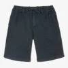 Dolce & Gabbana Boys Navy Blue Cotton Shorts