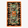 Dolce & Gabbana Green Camouflage Towel (145cm)
