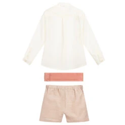 Dolce Petit Beige & Pink Shorts Set 5 Dolce Petit Beige & Pink Shorts Set -The Little Outfit Sales Store dolce petit beige pink shorts set 294273 e6f702f7623e47bc6215c6f53d943abd260399cc