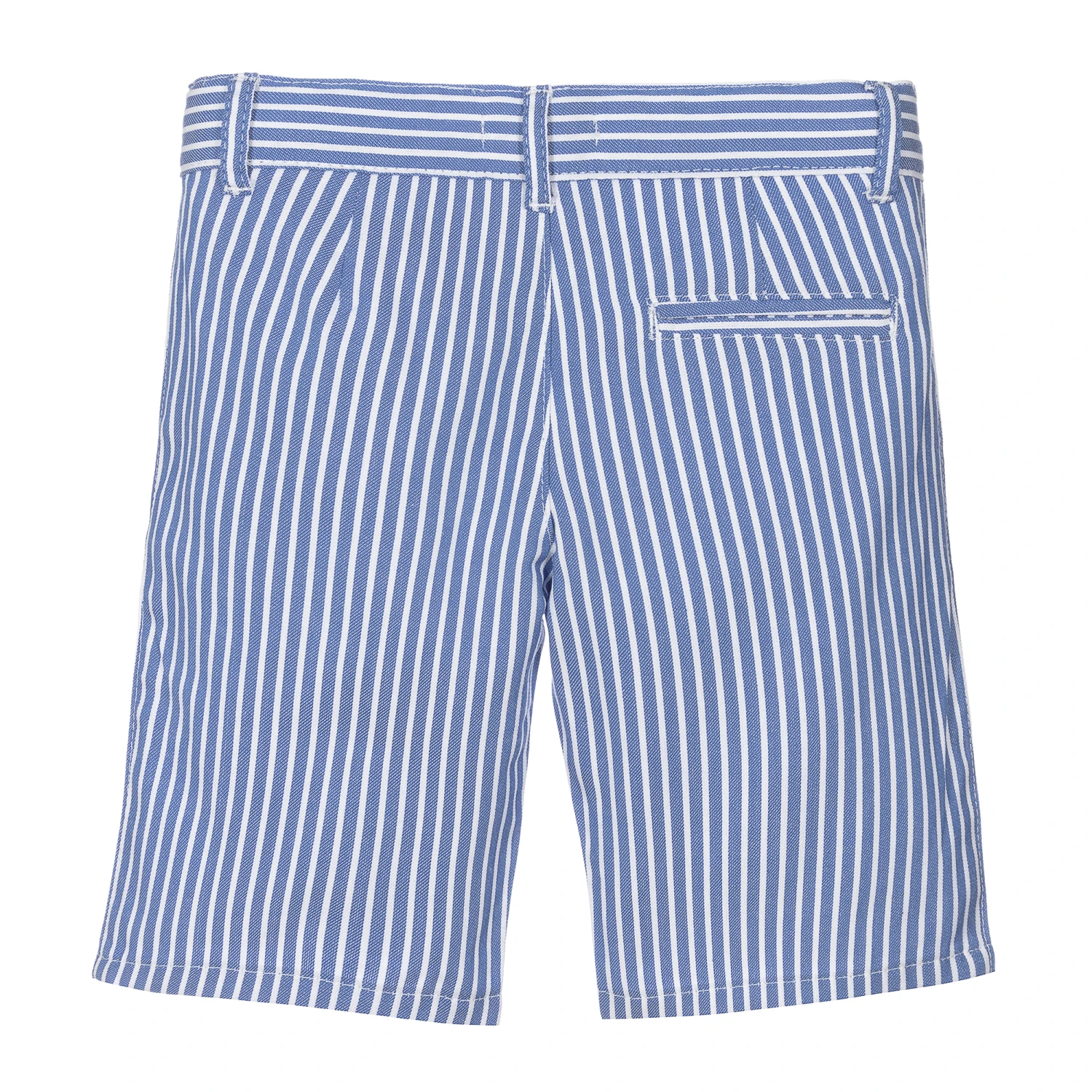 Dr. Kid Blue & White Striped Shorts 2 Dr. Kid Blue & White Striped Shorts - Image 2