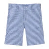 Dr. Kid Blue & White Striped Shorts