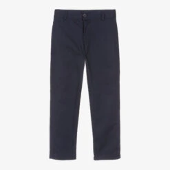 Dr. Kid Boys Blue Cotton Trousers