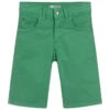 Dr. Kid Boys Green Bermuda Shorts