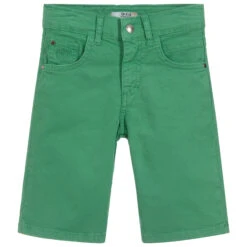 Dr. Kid Boys Green Bermuda Shorts