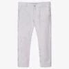 Dr. Kid Boys Grey Stripe Cotton Trousers