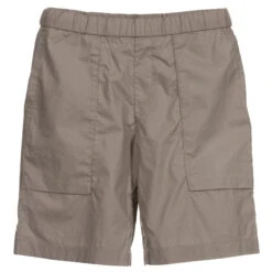 Emporio Armani Boys Beige Cotton Shorts