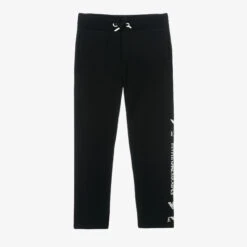 Emporio Armani Boys Black Logo Joggers