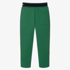 Emporio Armani Boys Green Cotton Logo Trousers -The Little Outfit Sales Store emporio armani boys green cotton logo trousers 494019 85eff5ad8d0111ec4006d0a5d91afaa2d34190f3