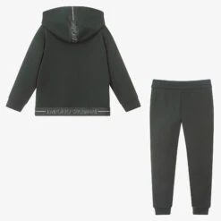 Emporio Armani Boys Green Logo Tracksuit -The Little Outfit Sales Store emporio armani boys green logo tracksuit 462599 7ce9eb82b458f708e71949947483af98bc6afdc5