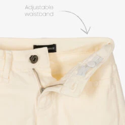 Emporio Armani Boys Ivory Cotton Denim Jeans -The Little Outfit Sales Store emporio armani boys ivory cotton denim jeans 494212 b29c63a8cfe973b8ddb8f0a9872375ce415da4a0