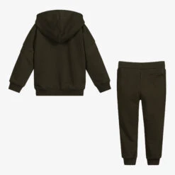 Emporio Armani Boys Khaki Green Tracksuit -The Little Outfit Sales Store emporio armani boys khaki green tracksuit 415548 07419d23452b01916f78e1d89e39639e3cb59657