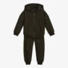 Emporio Armani Boys Khaki Green Tracksuit