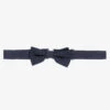 Emporio Armani Boys Navy Blue Silk Bow Tie